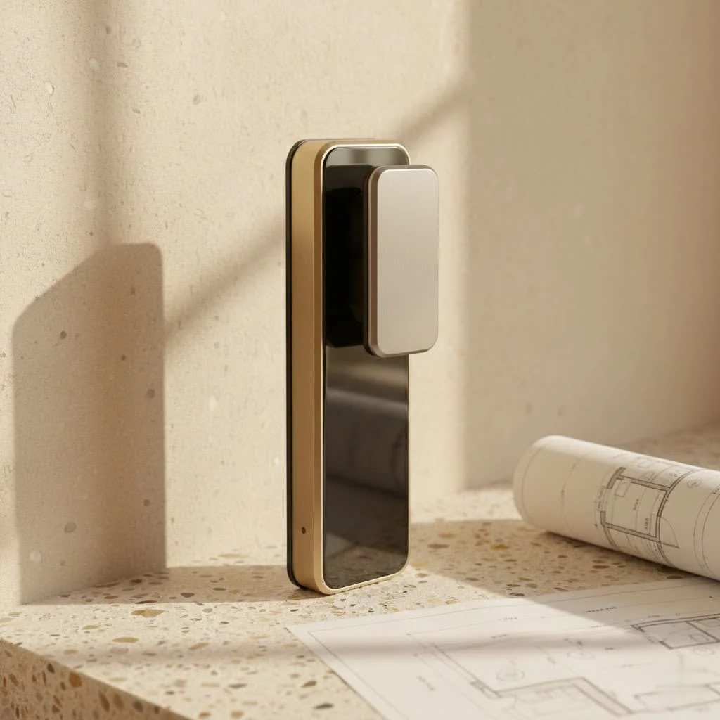Yamiry Smart Lock installed on a modern home door